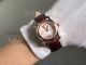 Perfect Replica Chopard Happy Sport Rose Gold Smooth Bezel Brown Leather 30mm Women's Watch (8)_th.jpg